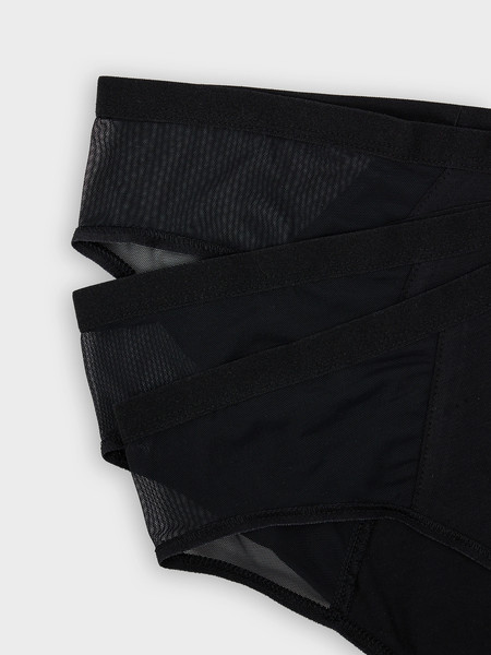 Изображение товара Комплект женских трусов Mark Formelle 412474-3 (р.94, черный)