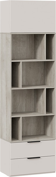 Изображение товара Стеллаж ТриЯ Порто ТД-393.07.20 Исп.2 (кашемир сатин/кашемир матовый/баттл рок)