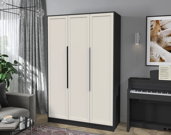 Изображение товара Шкаф Интерлиния Концепт Тренд КТ-Ш3 (антрацит/кашемир)