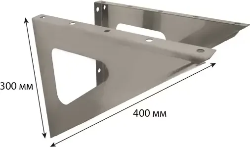 Изображение товара Консоль для дымохода Везувий Опорная К2 AISI 430/1.5мм L-400