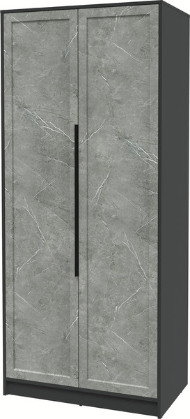 Изображение товара Шкаф Интерлиния Концепт Тренд КТ-Ш2 (антрацит/керамика)