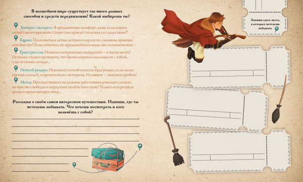 Изображение товара Творческий блокнот Эксмо Тайны чародейства и волшебства. Книга творчества и вдохновения (Хохлова В.А. и др.)