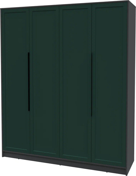 Изображение товара Шкаф Интерлиния Концепт Тренд КТ-Ш4 (антрацит/изумруд)