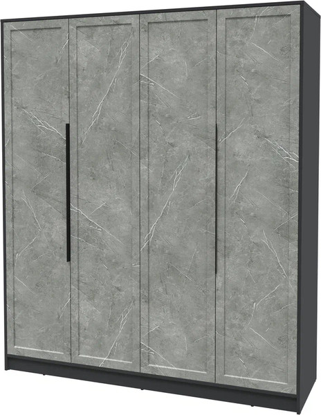 Изображение товара Шкаф Интерлиния Концепт Тренд КТ-Ш4 (антрацит/керамика)