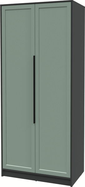 Изображение товара Шкаф Интерлиния Концепт Тренд КТ-Ш2 (антрацит/мята)