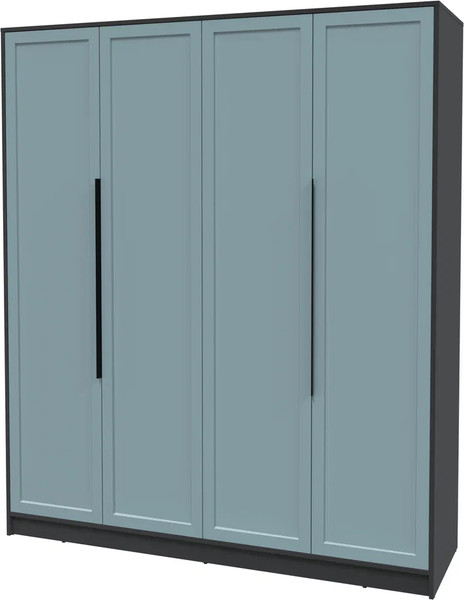 Изображение товара Шкаф Интерлиния Концепт Тренд КТ-Ш4 (антрацит/океан)
