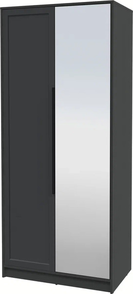 Изображение товара Шкаф Интерлиния Концепт Тренд КТ-Ш2(з) (антрацит/пепел)