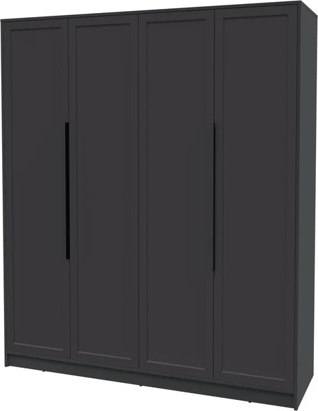 Изображение товара Шкаф Интерлиния Концепт Тренд КТ-Ш4 (антрацит/пепел)