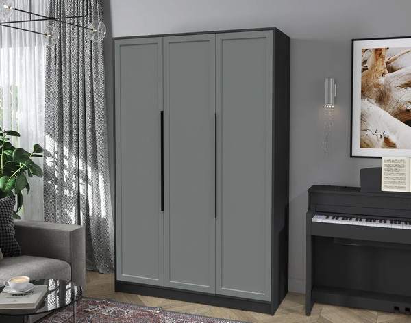 Изображение товара Шкаф Интерлиния Концепт Тренд КТ-Ш3 (антрацит/серый)