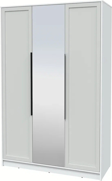 Изображение товара Шкаф Интерлиния Концепт Тренд КТ-Ш3(з) (белый платинум/грей)