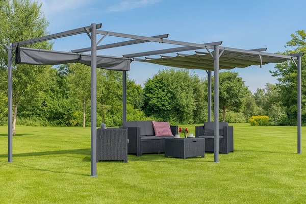 Изображение товара Шатер садовый Springhouse Palma 3X6M / SAG28 (графит)