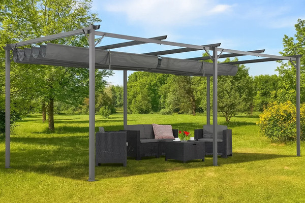 Изображение товара Шатер садовый Springhouse Palma 3X6M / SAG28 (графит)