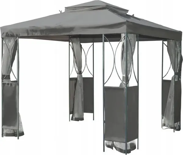 Изображение товара Шатер садовый Springhouse Barcelona с москитной сеткой / SAG05 (графит)