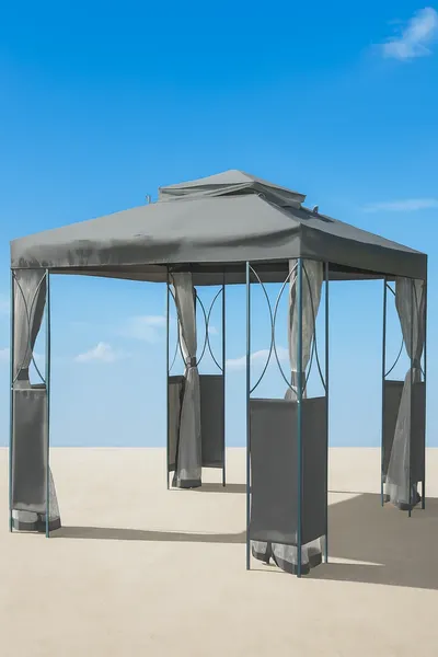 Изображение товара Шатер садовый Springhouse Barcelona с москитной сеткой / SAG05 (графит)