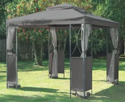 Изображение товара Шатер садовый Springhouse Barcelona с москитной сеткой / SAG05 (графит)