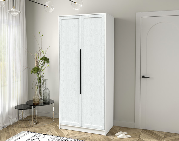 Изображение товара Шкаф Интерлиния Концепт Тренд КТ-Ш2 (белый платинум/дуб полярный)