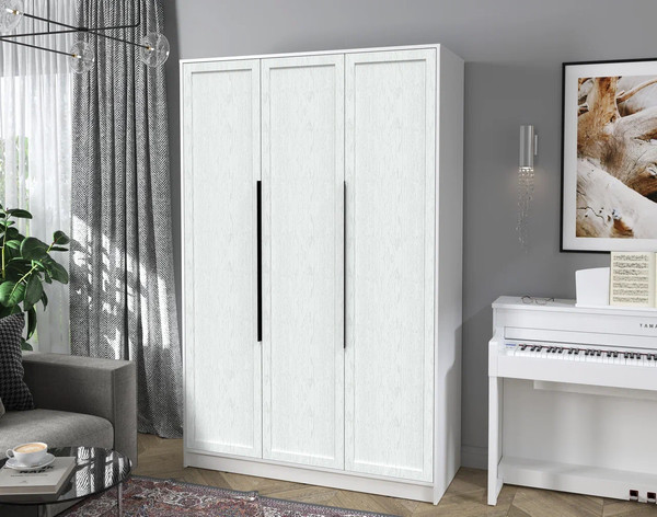 Изображение товара Шкаф Интерлиния Концепт Тренд КТ-Ш3 (белый платинум/дуб полярный)