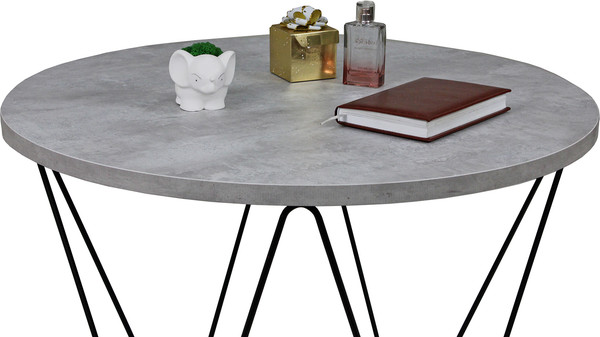 Изображение товара Журнальный столик Аквилон Норман (цемент светлый)