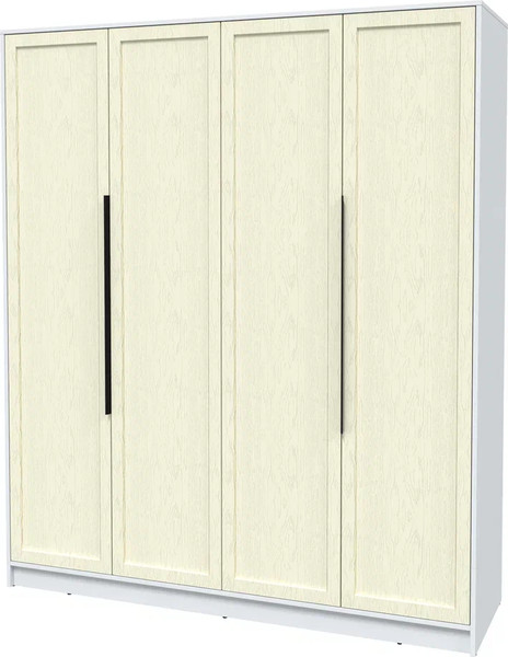 Изображение товара Шкаф Интерлиния Концепт Тренд КТ-Ш4 (белый платинум/дуб снежный)