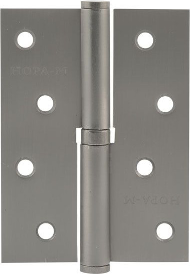 Изображение товара Петля дверная Нора-М 750-4 100x75x2.5 (левая, графит)