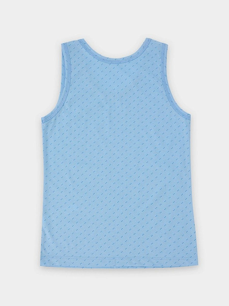 Изображение товара Майка детская Mark Formelle 423345 (р.128-64, синие точки на голубом)