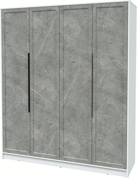 Изображение товара Шкаф Интерлиния Концепт Тренд КТ-Ш4 (белый платинум/керамика)