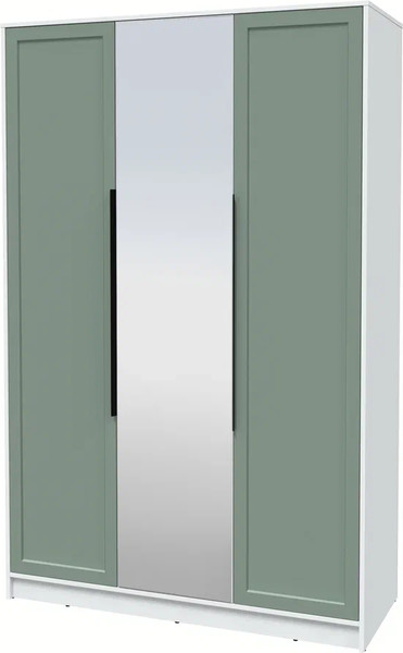 Изображение товара Шкаф Интерлиния Концепт Тренд КТ-Ш3(з) (белый платинум/мята)