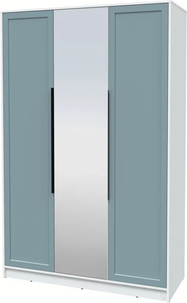 Изображение товара Шкаф Интерлиния Концепт Тренд КТ-Ш3(з) (белый платинум/океан)