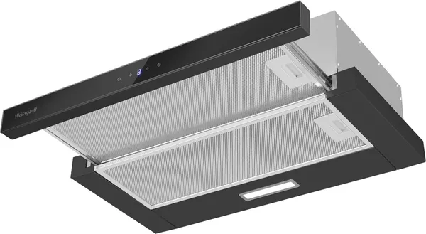 Изображение товара Вытяжка телескопическая Weissgauff TEL 600 2M Touch (Black Glass)