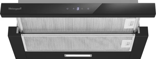Изображение товара Вытяжка телескопическая Weissgauff TEL 600 2M Touch (Black Glass)