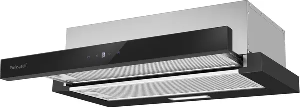 Изображение товара Вытяжка телескопическая Weissgauff TEL 600 2M Touch (Black Glass)