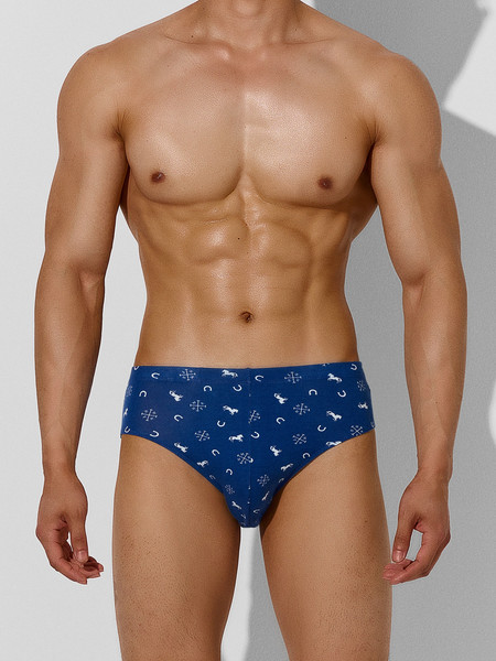 Изображение товара Трусы мужские Mark Formelle 411120 (р.98-108, лого на синем)
