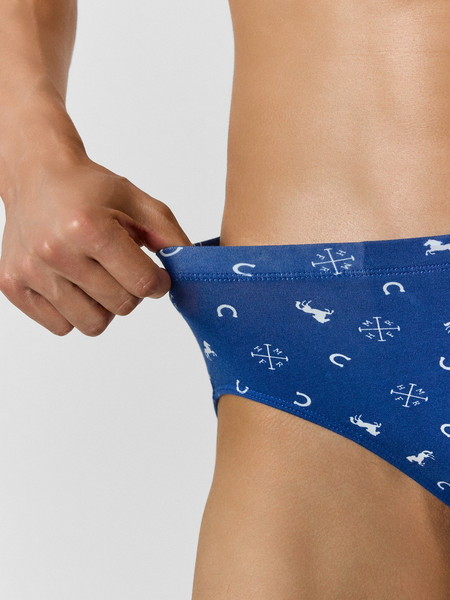 Изображение товара Трусы мужские Mark Formelle 411120 (р.98-108, лого на синем)