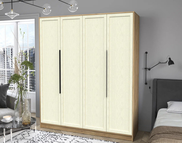 Изображение товара Шкаф Интерлиния Концепт Тренд КТ-Ш4 (дуб золотой/дуб снежный)