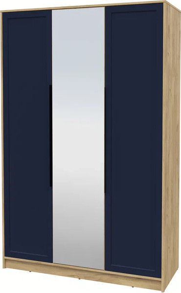 Изображение товара Шкаф Интерлиния Концепт Тренд КТ-Ш3(з) (дуб золотой/индиго)