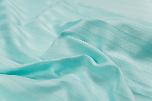 Изображение товара Комплект постельного белья Samsara Страйп-сатин 1.5сп 50х70 (синий)