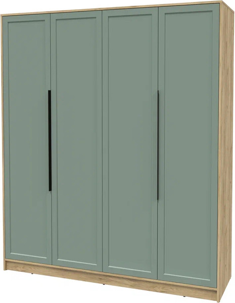 Изображение товара Шкаф Интерлиния Концепт Тренд КТ-Ш4 (дуб золотой/мята)