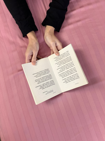 Изображение товара Комплект постельного белья Samsara Страйп-сатин 1.5сп 70х70 (пыльная роза)