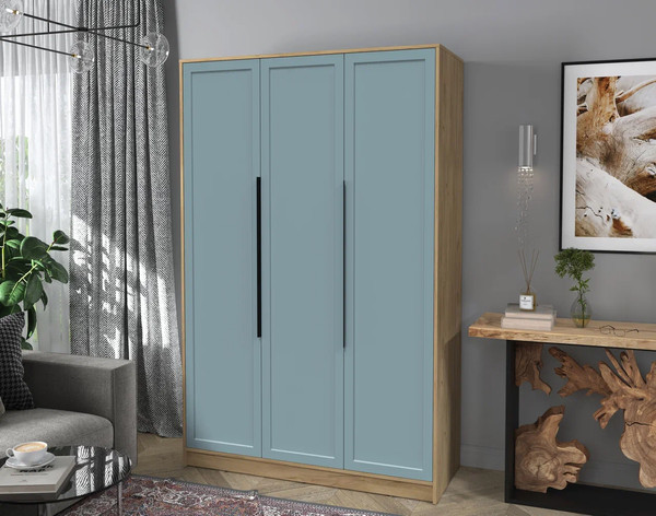 Изображение товара Шкаф Интерлиния Концепт Тренд КТ-Ш3 (дуб золотой/океан)