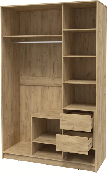 Изображение товара Шкаф Интерлиния Концепт Тренд КТ-Ш3 (дуб золотой/океан)