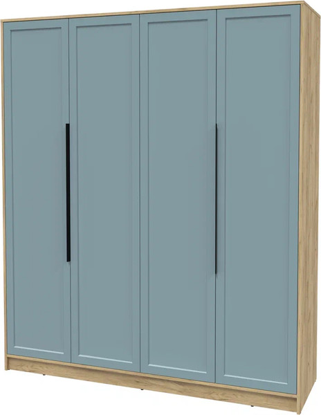 Изображение товара Шкаф Интерлиния Концепт Тренд КТ-Ш4 (дуб золотой/океан)