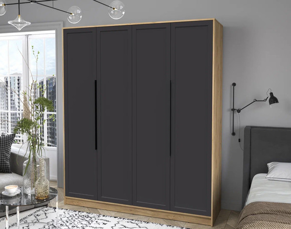 Изображение товара Шкаф Интерлиния Концепт Тренд КТ-Ш4 (дуб золотой/пепел)