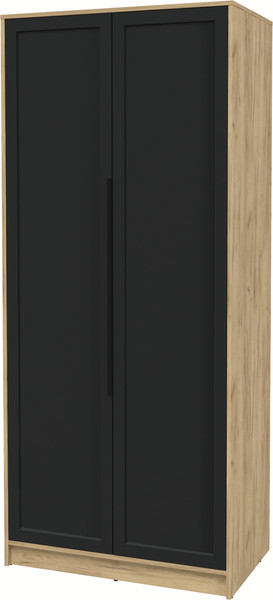 Изображение товара Шкаф Интерлиния Концепт Тренд КТ-Ш2 (дуб золотой/черный)