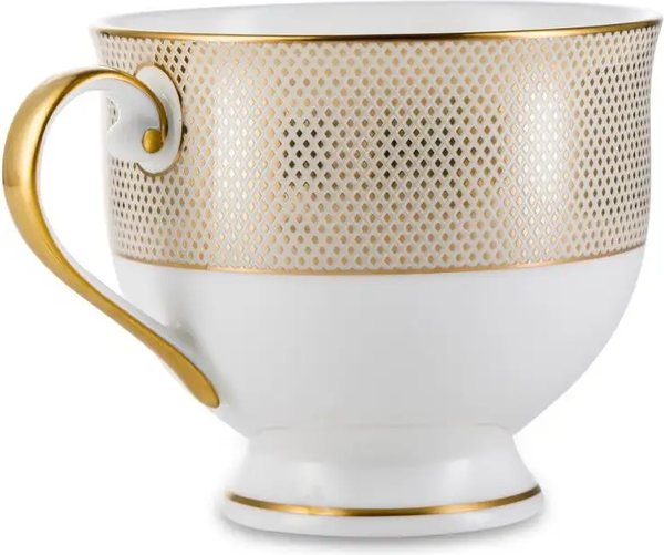 Изображение товара Чашка с блюдцем Narumi Золотой алмаз / NAR-51010-2423/51010-1217