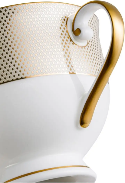 Изображение товара Чашка с блюдцем Narumi Золотой алмаз / NAR-51010-2423/51010-1217