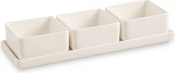 Изображение товара Набор соусников Narumi Белый декор / NAR-9265-9830/9265-9829