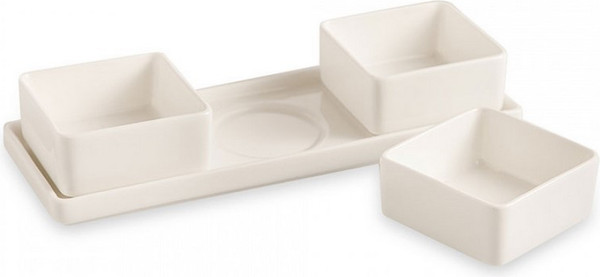 Изображение товара Набор соусников Narumi Белый декор / NAR-9265-9830/9265-9829