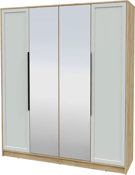 Изображение товара Шкаф Интерлиния Концепт Тренд КТ-Ш4(з) (дуб золотой/грей)