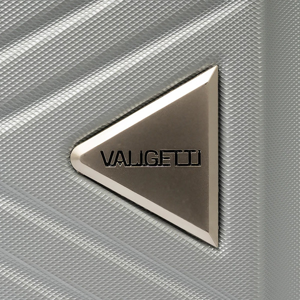 Изображение товара Чемодан на колесах Valigetti 340-1602/2-18SLV (серебристый)