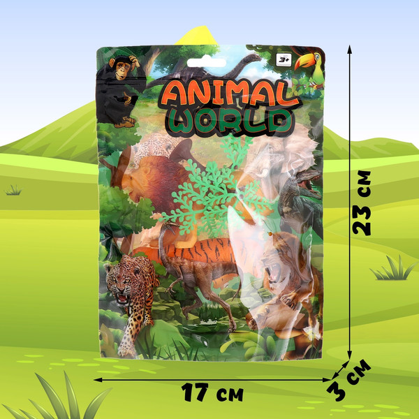 Изображение товара Набор фигурок игровых Sima-Land Животный мир 918-23C / 9942330 (2шт)